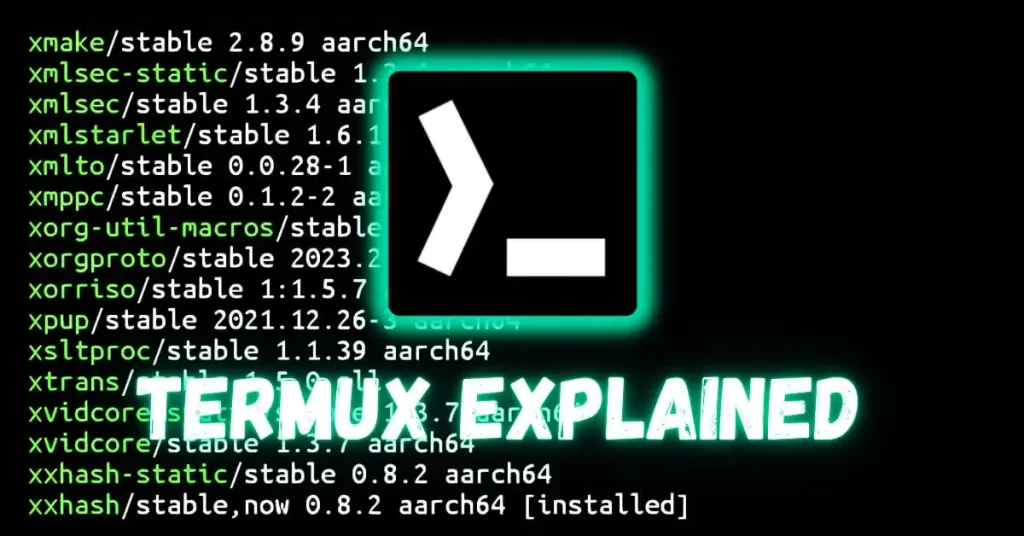 Termux explained